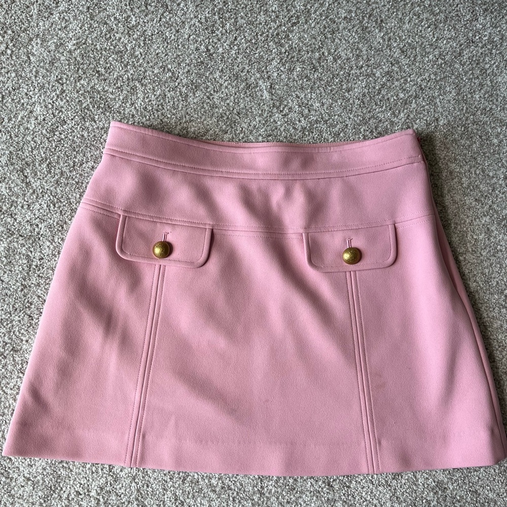 Boden Estella Pink A-line Mini Skirt